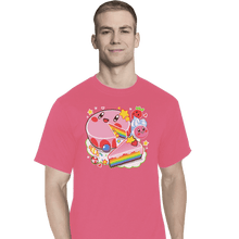 Load image into Gallery viewer, Shirts T-Shirts, Tall / Large / Red Kirby Cake
