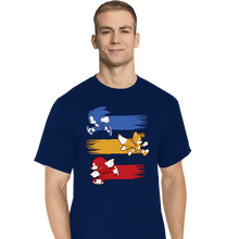 Load image into Gallery viewer, Daily_Deal_Shirts T-Shirts, Tall / Large / Navy Runners
