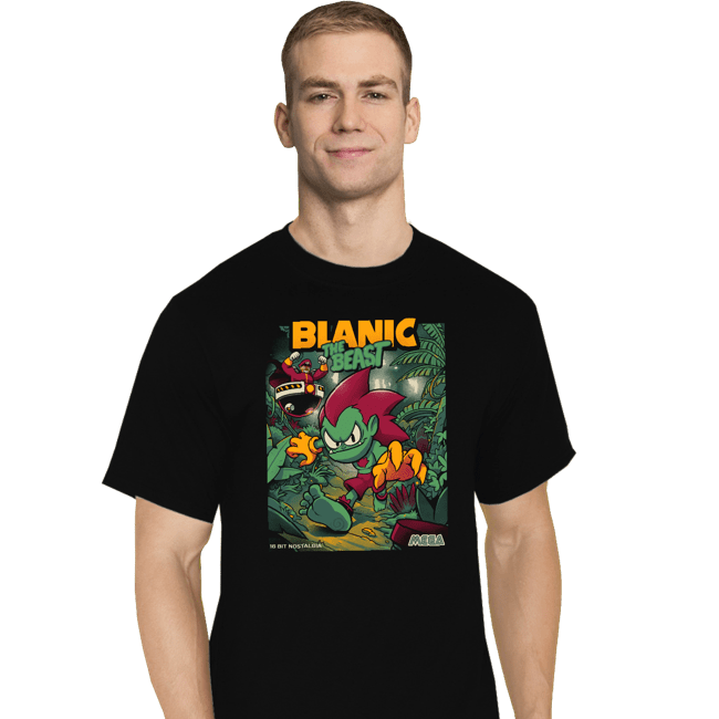 Secret_Shirts T-Shirts, Tall / Large / Black Beast Blanic