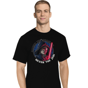 Daily_Deal_Shirts T-Shirts, Tall / Large / Black Never The Jedi