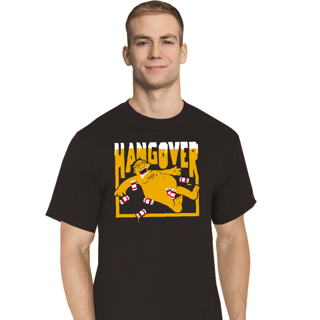 Secret_Shirts T-Shirts, Tall / Large / Black Hangover