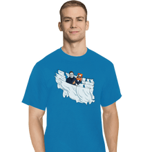Load image into Gallery viewer, Daily_Deal_Shirts T-Shirts, Tall / Large / Royal Blue Slasher Time
