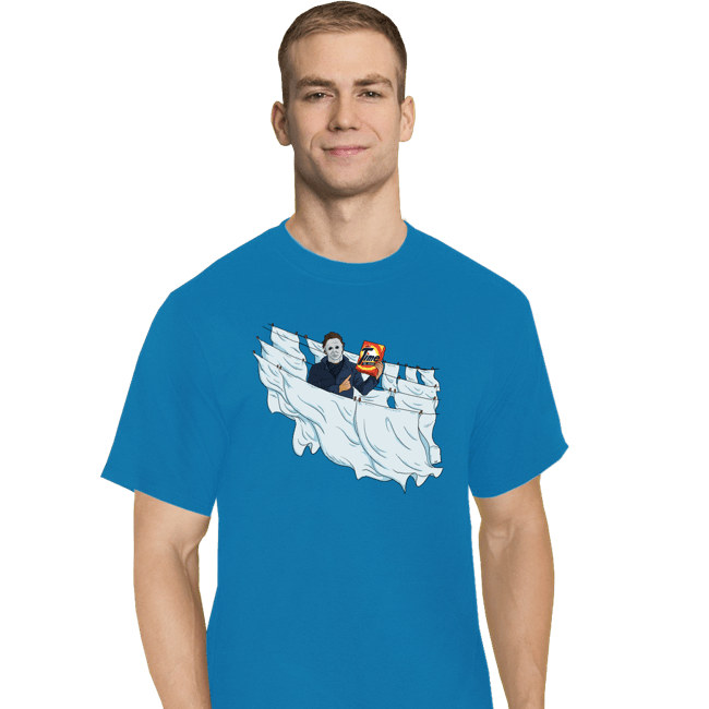 Daily_Deal_Shirts T-Shirts, Tall / Large / Royal Blue Slasher Time