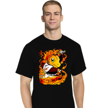 Load image into Gallery viewer, Daily_Deal_Shirts T-Shirts, Tall / Large / Black Hashira Fire
