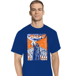 Daily_Deal_Shirts T-Shirts, Tall / Large / Royal Blue Vader JP