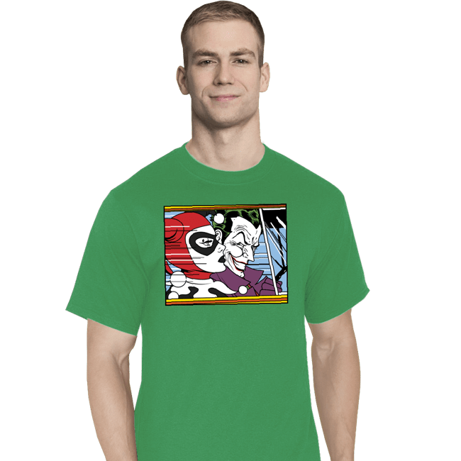 Shirts T-Shirts, Tall / Large / Sports Grey In The Jokermobile