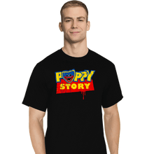 Load image into Gallery viewer, Secret_Shirts T-Shirts, Tall / Large / Black Poppy Story
