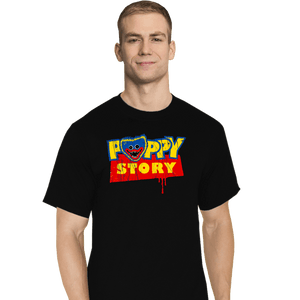 Secret_Shirts T-Shirts, Tall / Large / Black Poppy Story