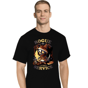 Daily_Deal_Shirts T-Shirts, Tall / Large / Black Rogue's Call