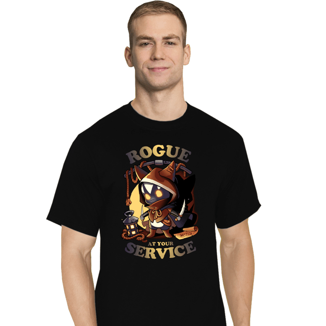 Daily_Deal_Shirts T-Shirts, Tall / Large / Black Rogue's Call