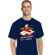 Load image into Gallery viewer, Secret_Shirts T-Shirts, Tall / Large / Navy Mifune Motors
