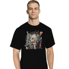 Load image into Gallery viewer, Shirts T-Shirts, Tall / Large / Black Meowgical Gift
