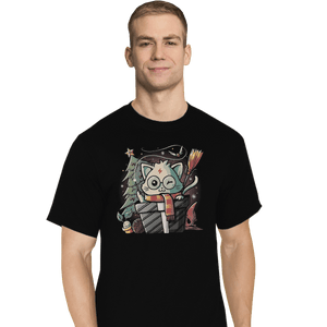 Shirts T-Shirts, Tall / Large / Black Meowgical Gift