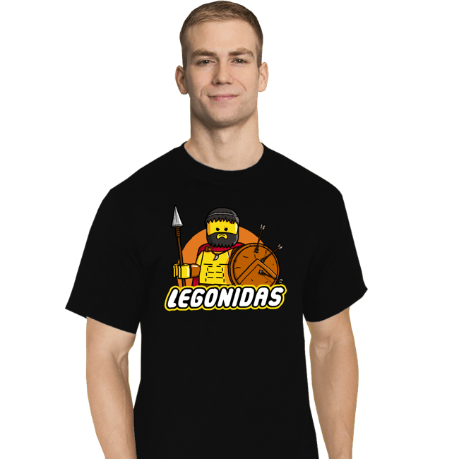 Daily_Deal_Shirts T-Shirts, Tall / Large / Black Legonidas