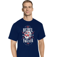 Load image into Gallery viewer, Shirts T-Shirts, Tall / Large / Navy Rebel Forever

