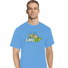 Load image into Gallery viewer, Secret_Shirts T-Shirts, Tall / Large / Royal Blue Smelly Cat Secret Sale
