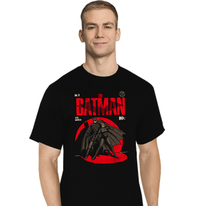 Daily_Deal_Shirts T-Shirts, Tall / Large / Black Bat Comics