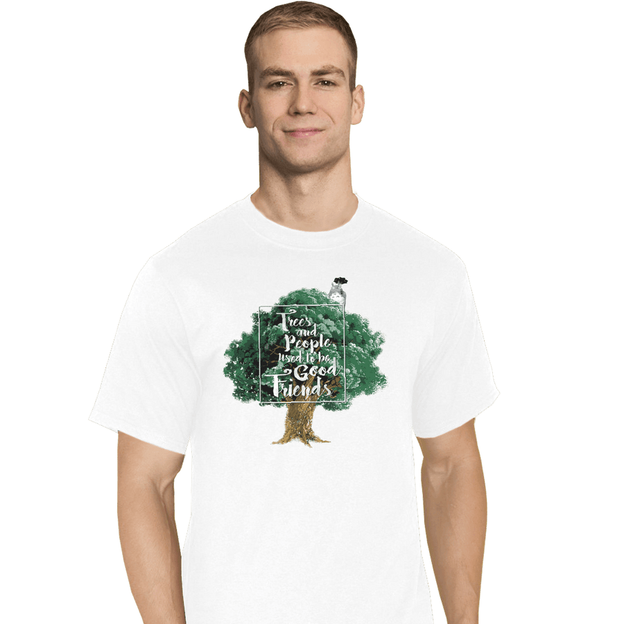 Shirts T-Shirts, Tall / Large / White Tree