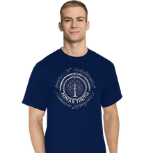 Load image into Gallery viewer, Shirts T-Shirts, Tall / Large / Navy Minas Tirith
