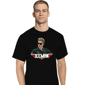 Daily_Deal_Shirts T-Shirts, Tall / Large / Black Iceman