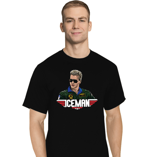 Daily_Deal_Shirts T-Shirts, Tall / Large / Black Iceman