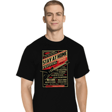 Load image into Gallery viewer, Shirts T-Shirts, Tall / Large / Black Stay At Home Festival

