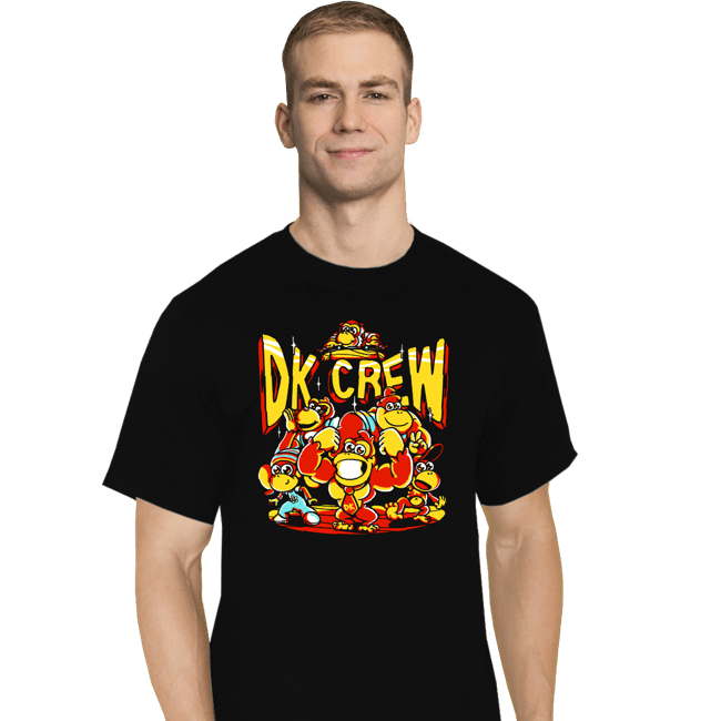 Daily_Deal_Shirts T-Shirts, Tall / Large / Black DK Crew