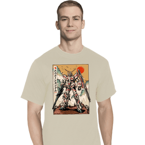 Daily_Deal_Shirts T-Shirts, Tall / Large / White The Unicorn Gundam