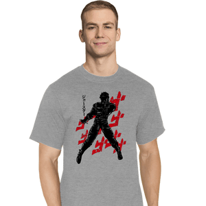 Shirts T-Shirts, Tall / Large / Sports Grey Crimson Joseph