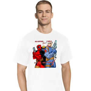 Secret_Shirts T-Shirts, Tall / Large / White Lethal Weapons X