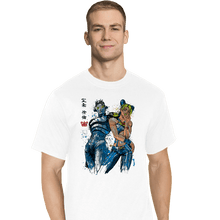 Load image into Gallery viewer, Shirts T-Shirts, Tall / Large / White Stone Ocean
