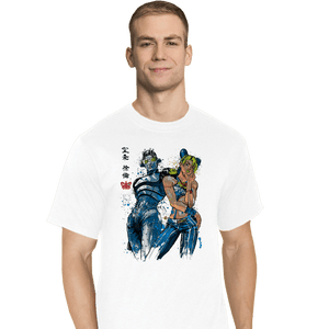 Shirts T-Shirts, Tall / Large / White Stone Ocean