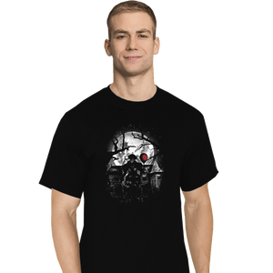 Shirts T-Shirts, Tall / Large / Black Moonlight Clown