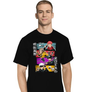 Secret_Shirts T-Shirts, Tall / Large / Black Lunch Time