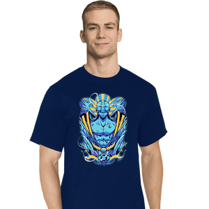 Secret_Shirts T-Shirts, Tall / Large / Navy Angemon!