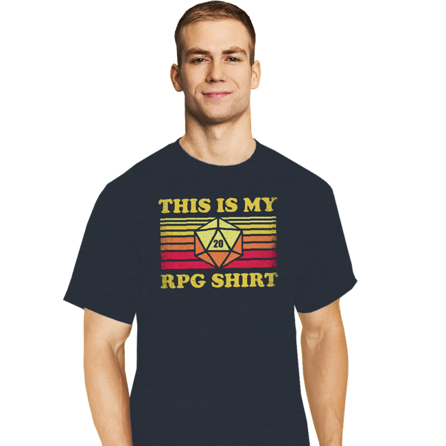 Shirts T-Shirts, Tall / Large / Dark Heather My RPG Shirt