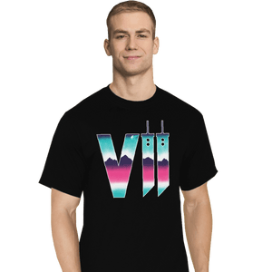 Shirts T-Shirts, Tall / Large / Black Neon Fantasy