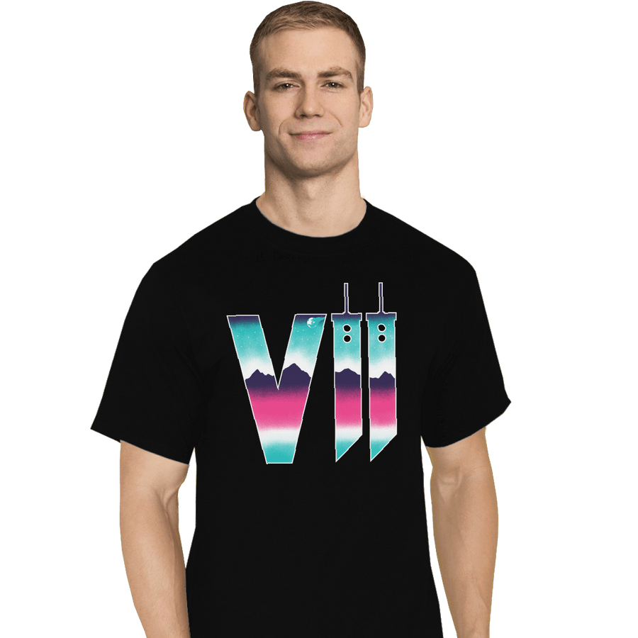 Shirts T-Shirts, Tall / Large / Black Neon Fantasy