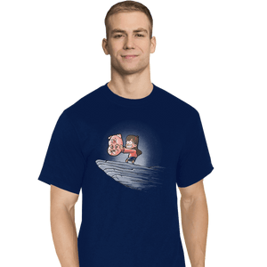 Shirts T-Shirts, Tall / Large / Navy The Pig King