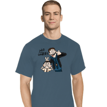 Load image into Gallery viewer, Secret_Shirts T-Shirts, Tall / Large / Indigo Blue Jake &amp; Charles
