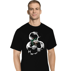 Secret_Shirts T-Shirts, Tall / Large / Black Sandworm