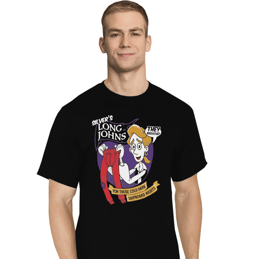 Shirts T-Shirts, Tall / Large / Black Silver's Long Johns