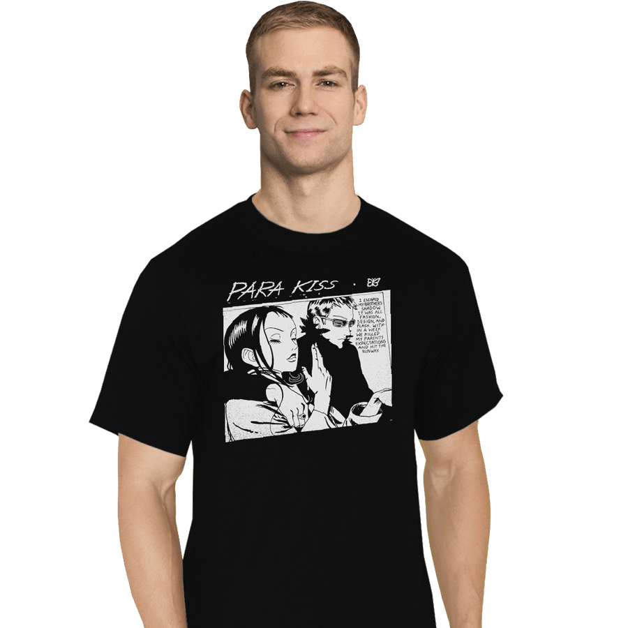 Shirts T-Shirts, Tall / Large / Black Para Kiss