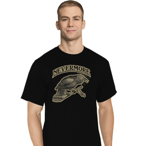 Shirts T-Shirts, Tall / Large / Black Nevermore