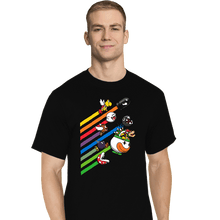 Load image into Gallery viewer, Daily_Deal_Shirts T-Shirts, Tall / Large / Black Pixel Pests
