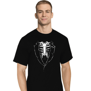 Shirts T-Shirts, Tall / Large / Black Jack Skeleton