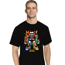Load image into Gallery viewer, Daily_Deal_Shirts T-Shirts, Tall / Large / Black Chibi Voltron
