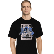 Load image into Gallery viewer, Shirts T-Shirts, Tall / Large / Black Join Blue Lions
