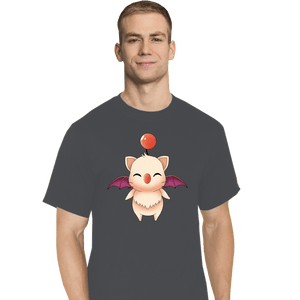 Shirts T-Shirts, Tall / Large / Charcoal Moogle