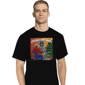 Shirts T-Shirts, Tall / Large / Black Spidey Christmas Album